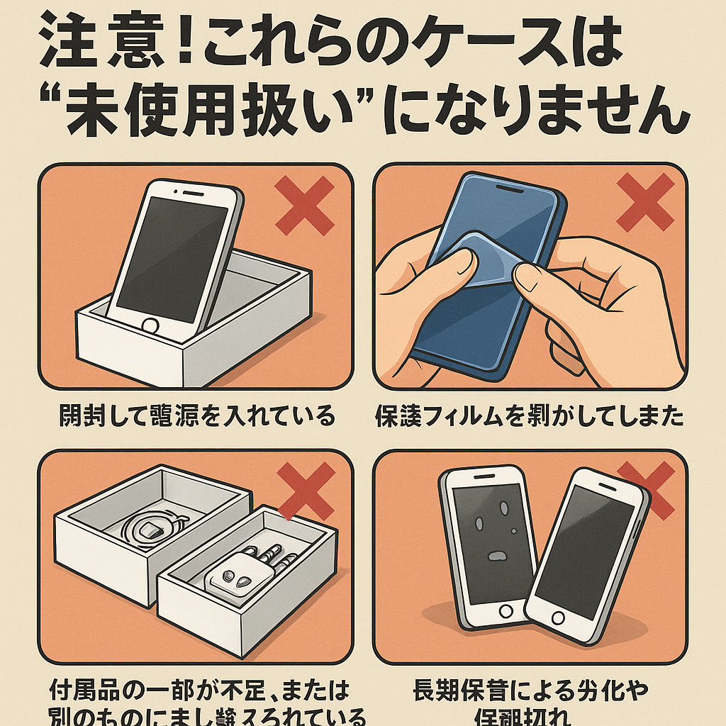 開封していないスマホ、“未使用品”扱いになる条件とは？見た目だけじゃ 